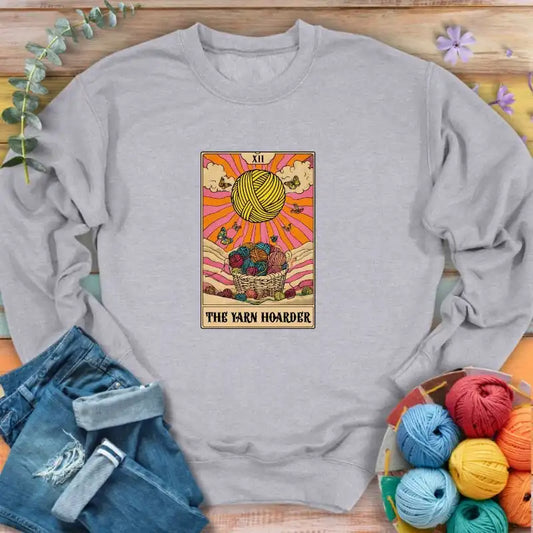 Yarn Hoarder Tarot Sweatshirt