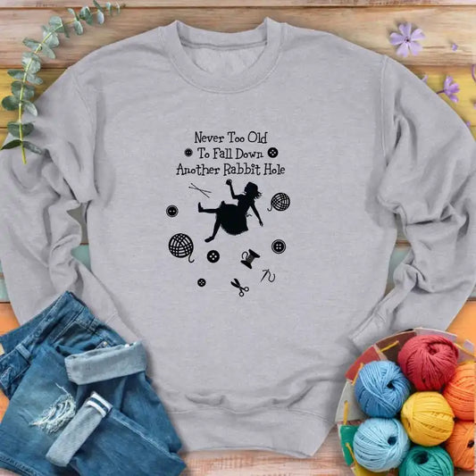 Yarn Rabbit Hole Sweatshirt