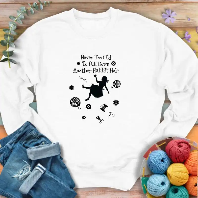 Yarn Rabbit Hole Sweatshirt