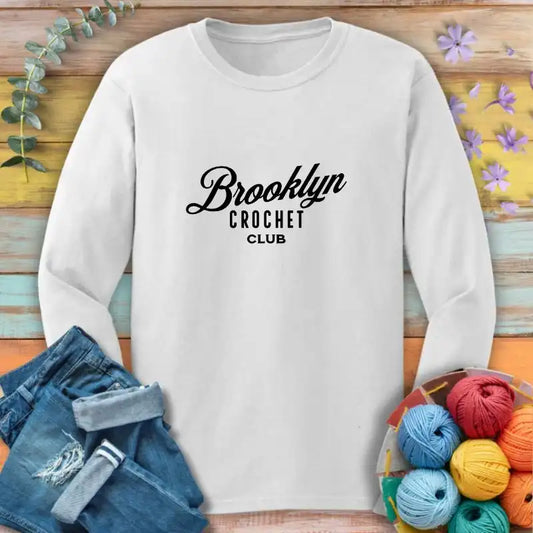 Brooklyn Crochet Club Long Sleeve T-shirt