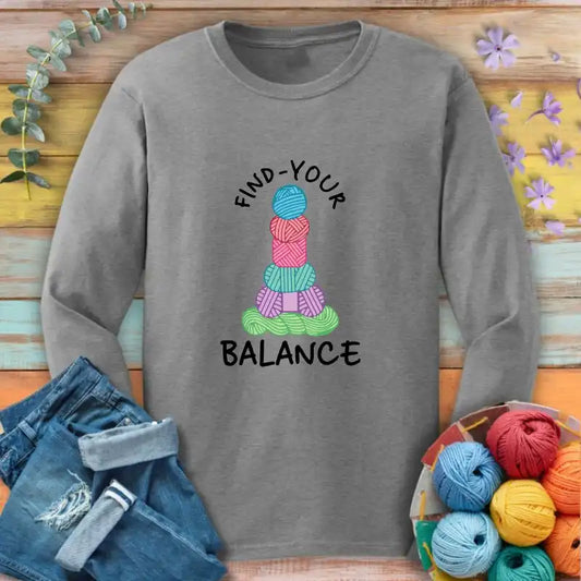 Find Your Balance Long Sleeve T-shirt