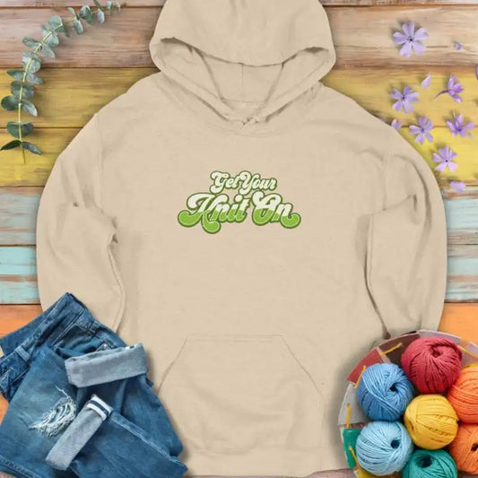 Get Your Knit On Hoodie