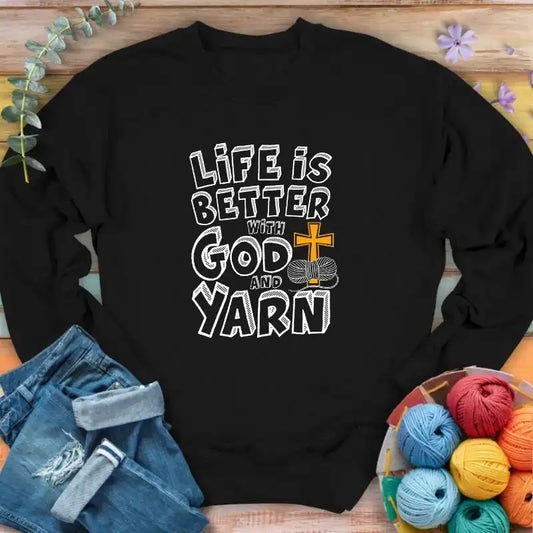 God And Yarn Sweatshirt