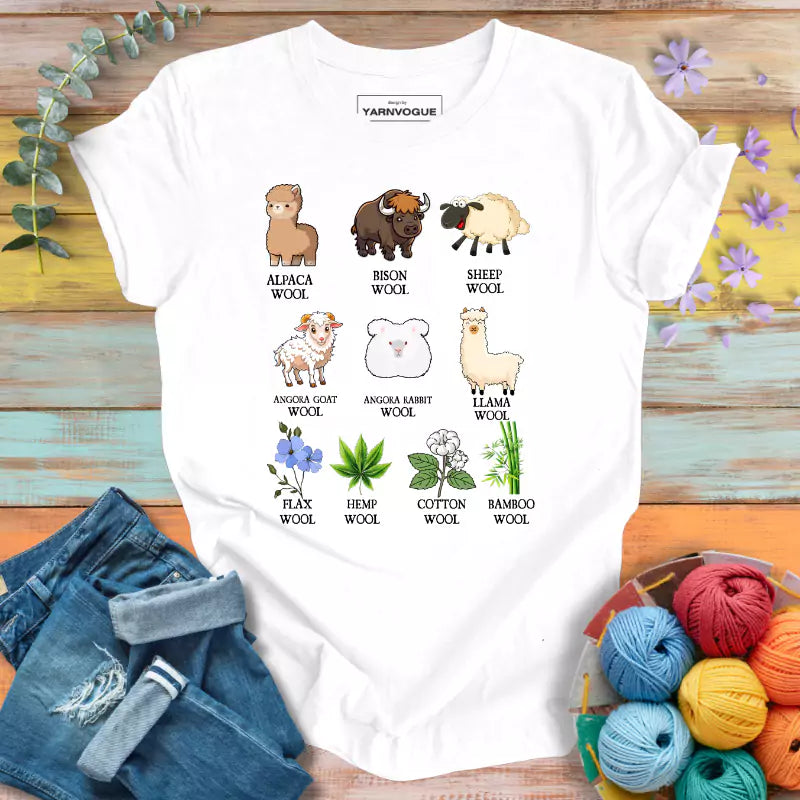 All Kinds Of Wool T-shirt