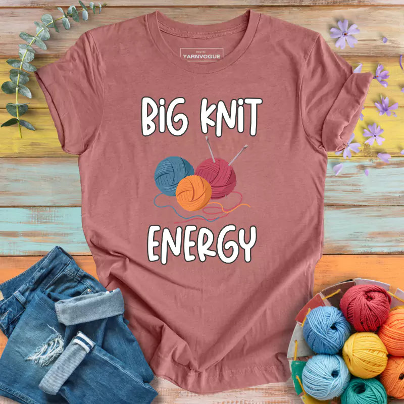 Big Knit Energy T-shirt