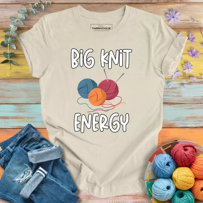 Big Knit Energy T-shirt