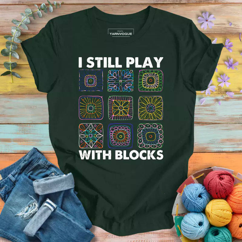 Blocks Player T-shirt