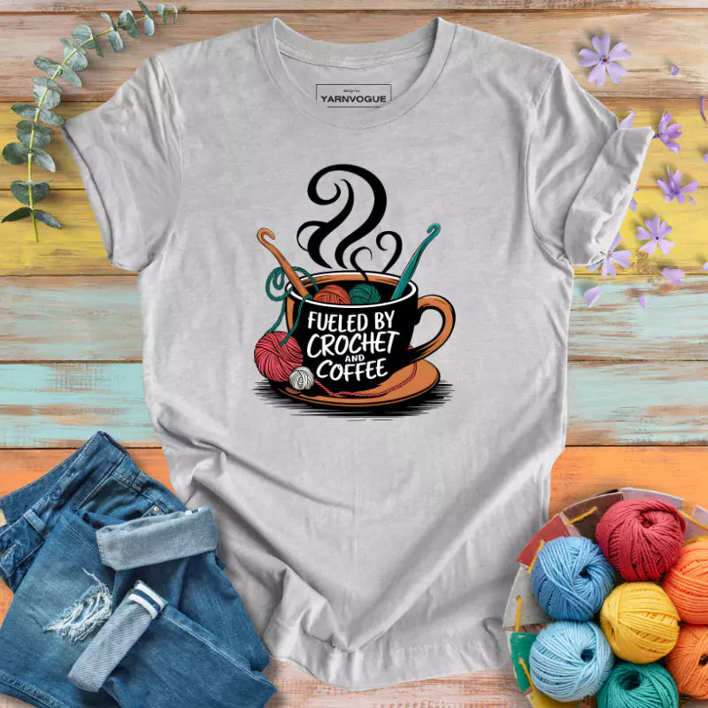 Coffee+Crochet = Energy T-shirt