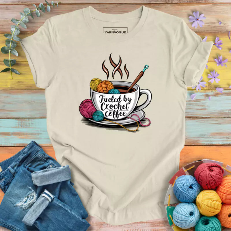 Crochet + Coffee T-shirt