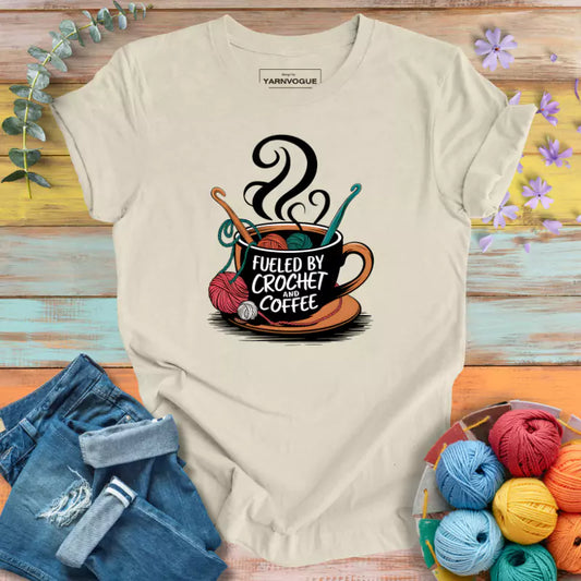 Coffee+Crochet = Energy T-shirt