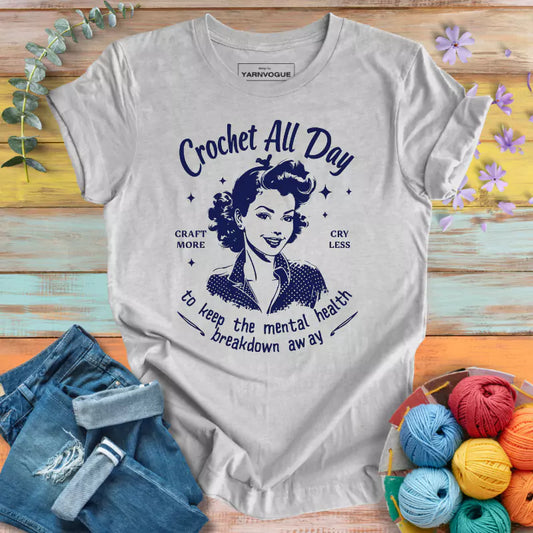 Craft More Cry Less T-shirt