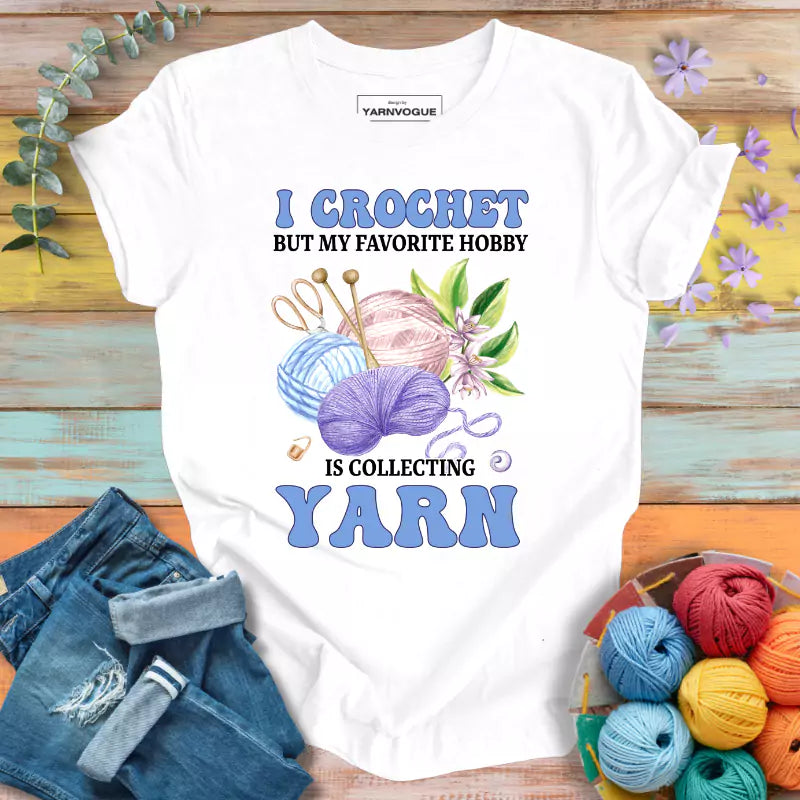 Crochet & Collect Yarn T-shirt