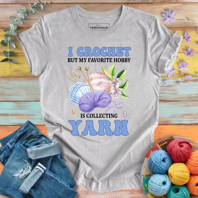 Crochet & Collect Yarn T-shirt