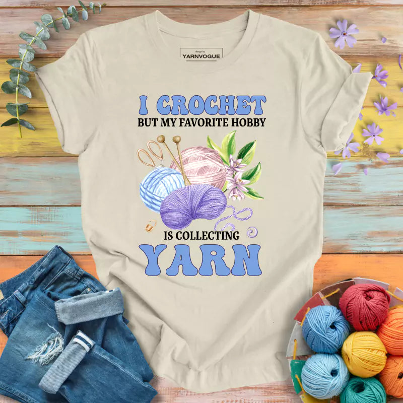 Crochet & Collect Yarn T-shirt