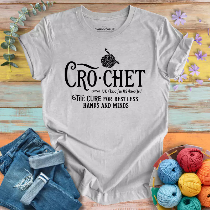 Crochet Calms MindsT-shirt