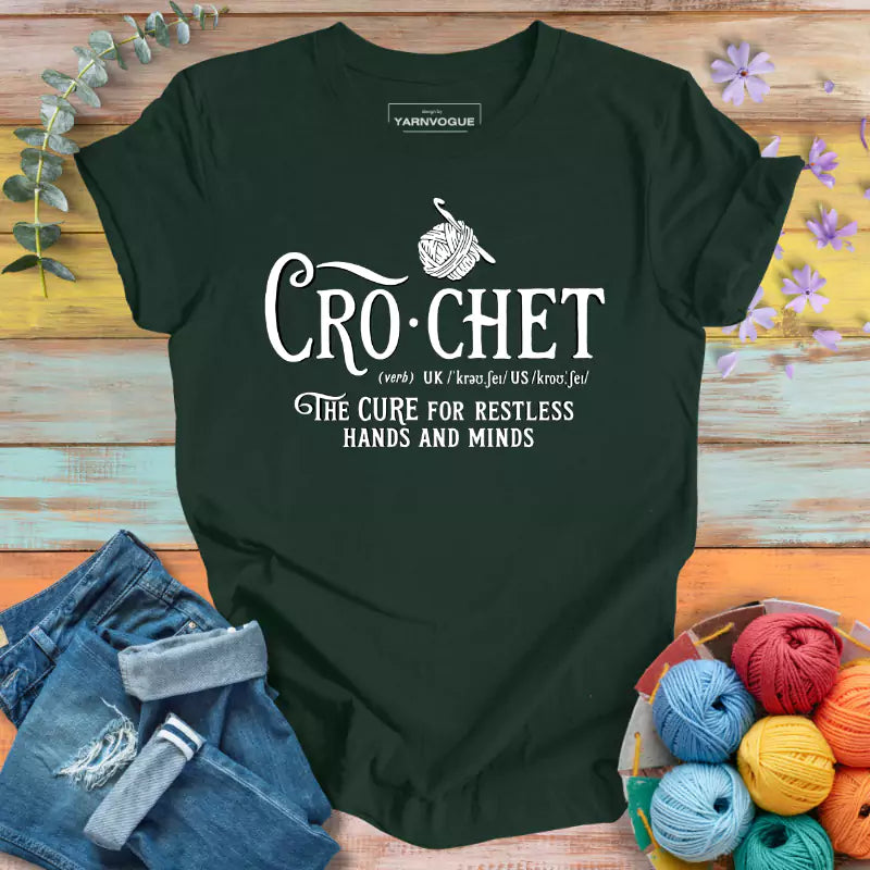 Crochet Calms MindsT-shirt