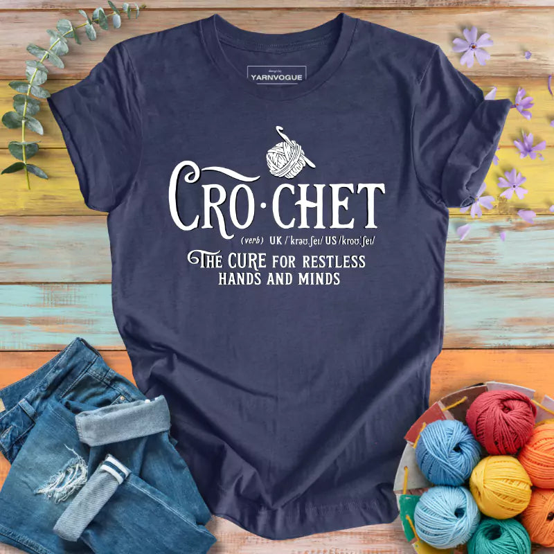 Crochet Calms MindsT-shirt