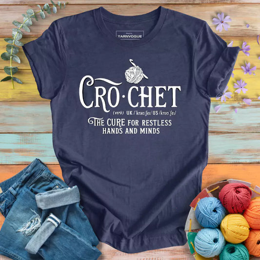 Crochet Calms MindsT-shirt