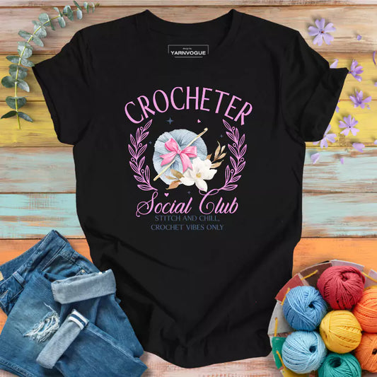 Crocheter Social Club T-shirt