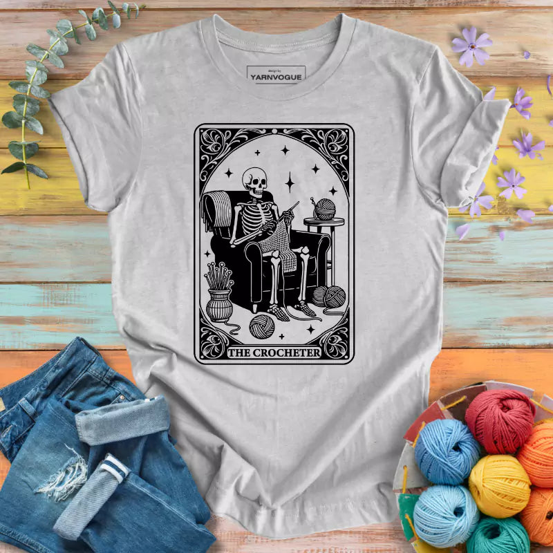 Skeleton Tarot Card T-shirt