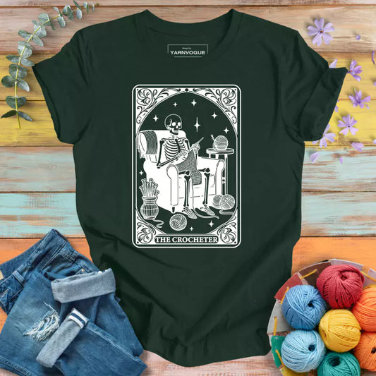 Skeleton Tarot Card T-shirt