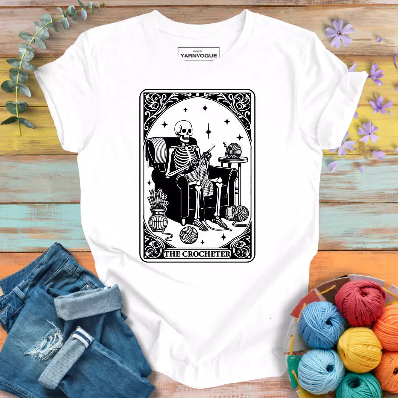 Skeleton Tarot Card T-shirt