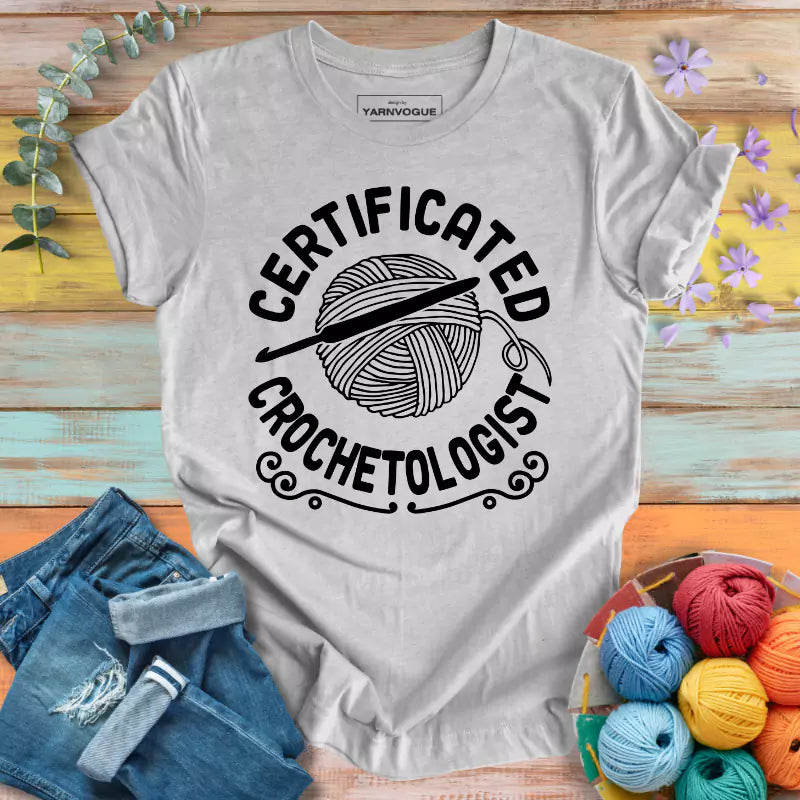 Crochetologist!  T-shirt