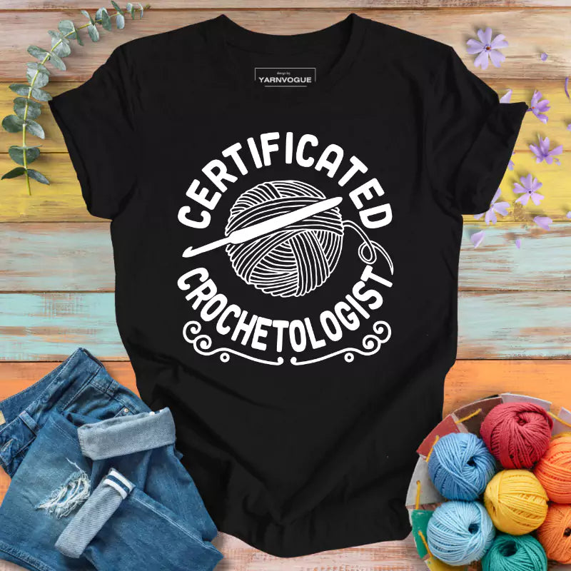 Crochetologist!  T-shirt