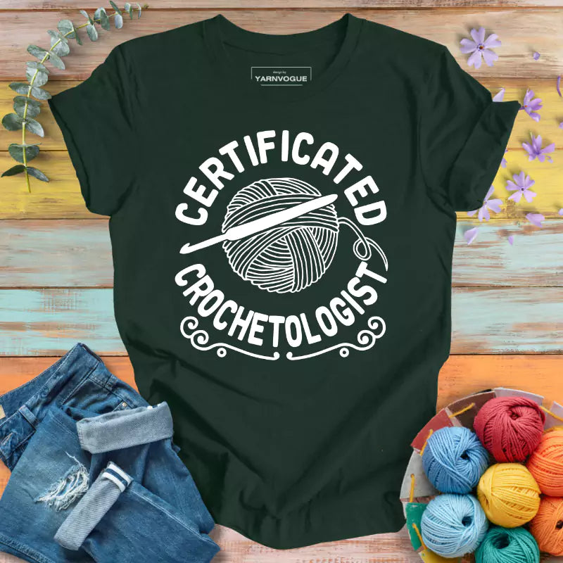 Crochetologist!  T-shirt