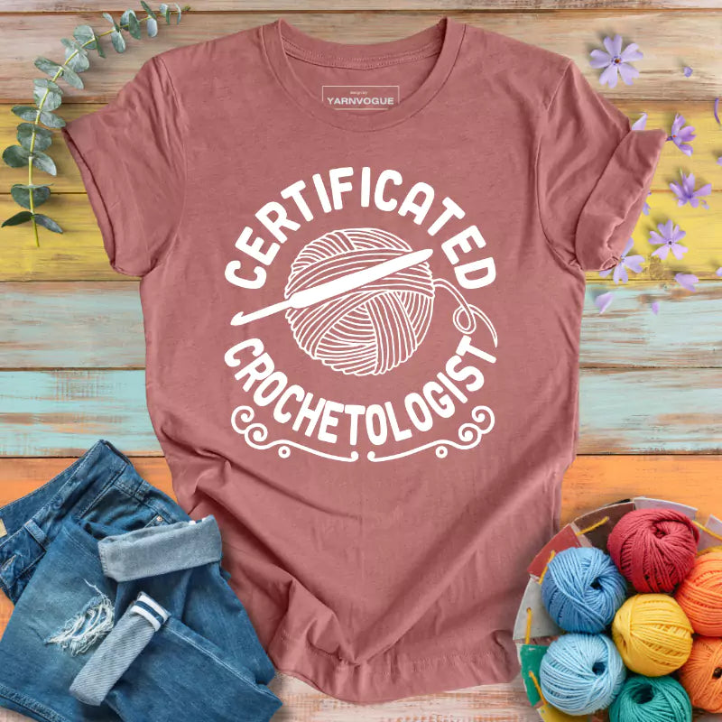 Crochetologist!  T-shirt