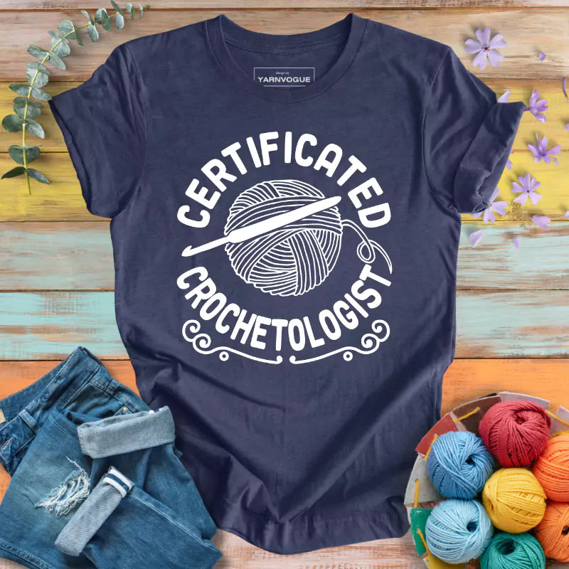 Crochetologist!  T-shirt