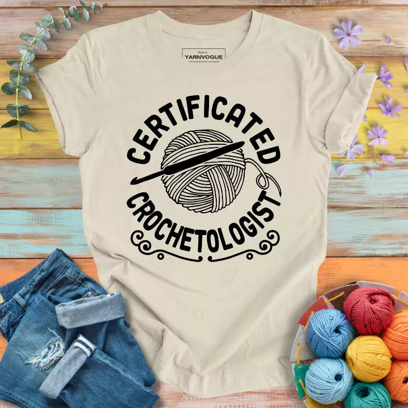 Crochetologist!  T-shirt