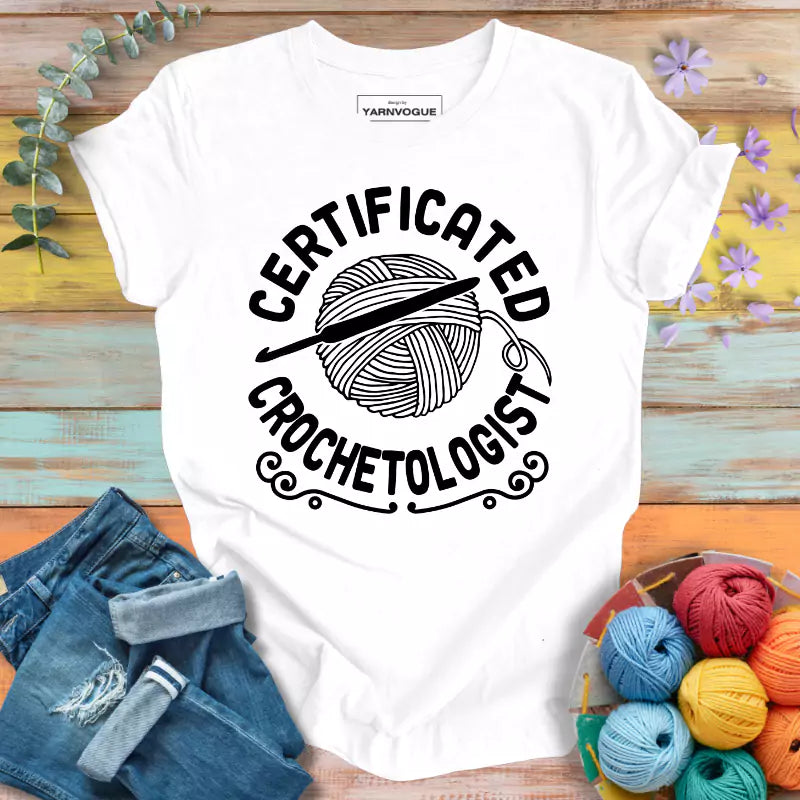 Crochetologist!  T-shirt