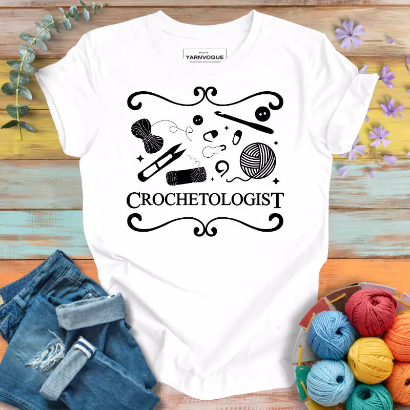 Crochetologist T-shirt