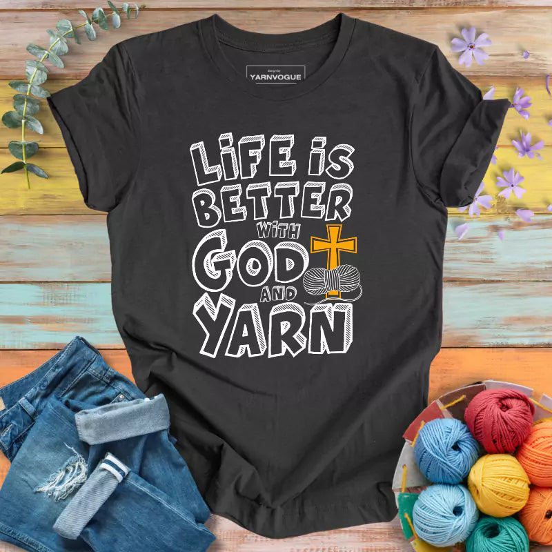 God and Yarn T-shirt