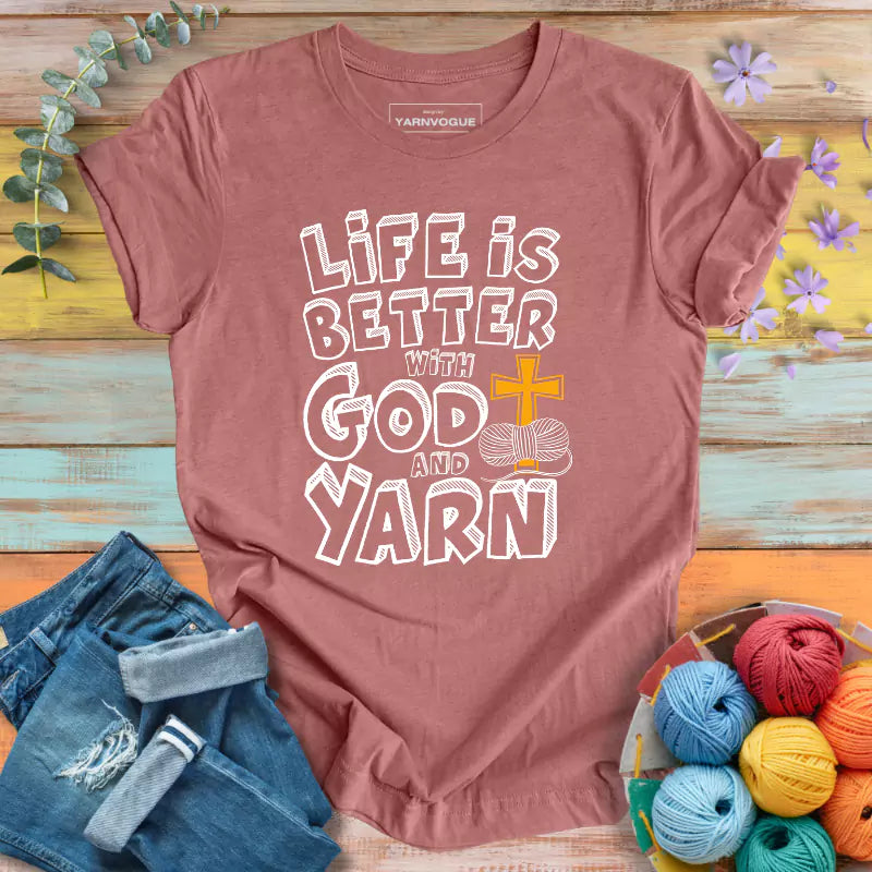 God and Yarn T-shirt