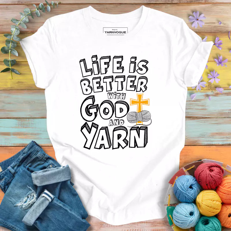 God and Yarn T-shirt