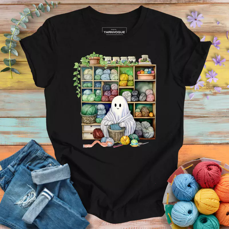 Halloween Yarn Shelf T-shirt