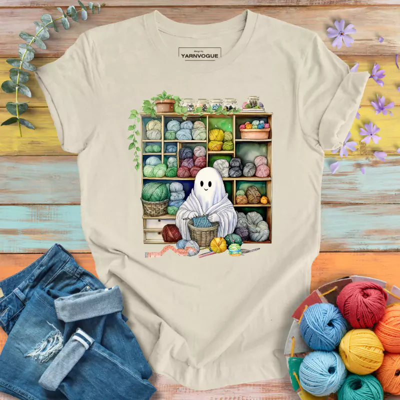 Halloween Yarn Shelf T-shirt