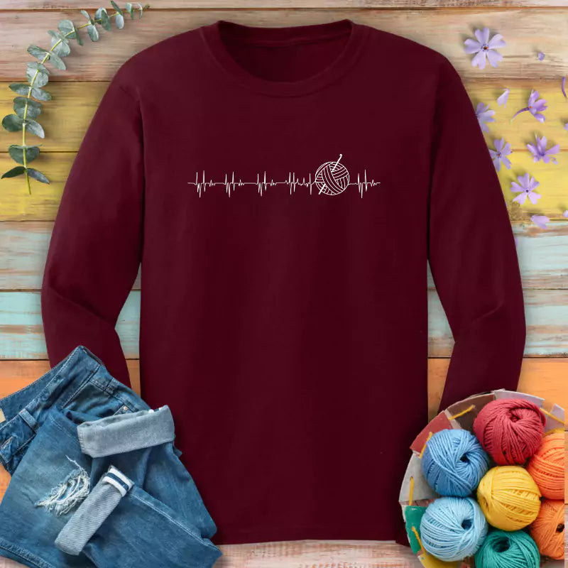 Heartbeat Long Sleeve T-shirt