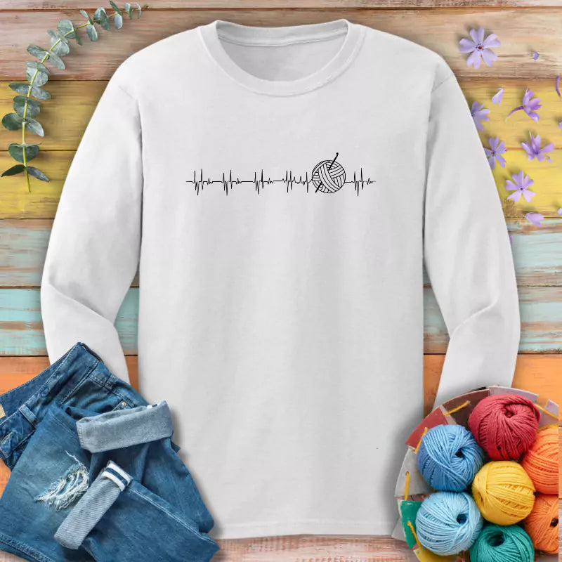 Heartbeat Long Sleeve T-shirt