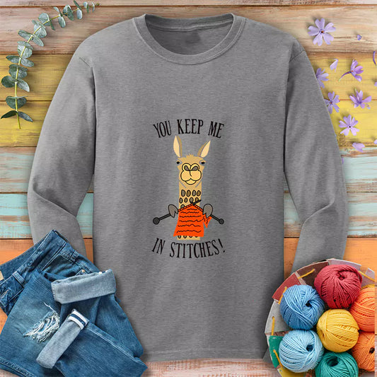 In Stitches Long Sleeve T-shirt