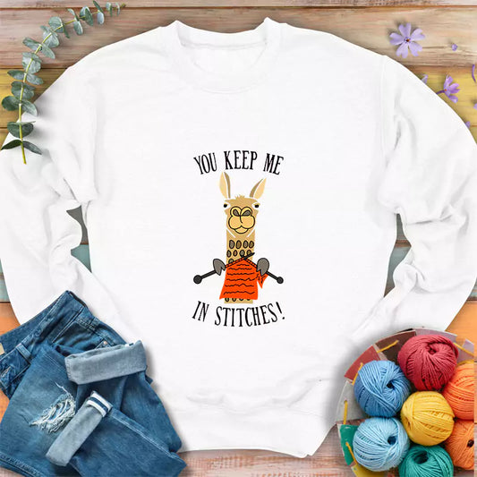 In Stitches Sweatshirt