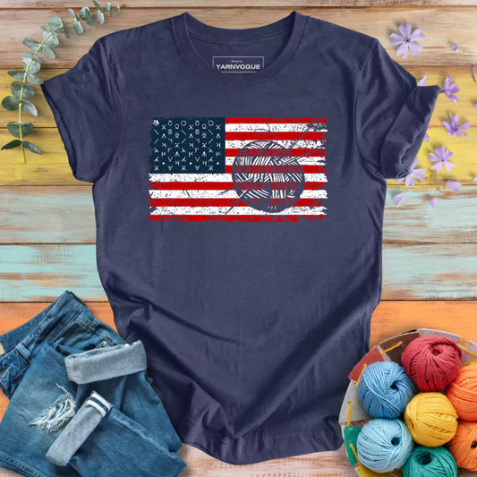 Knit Flag T-shirt