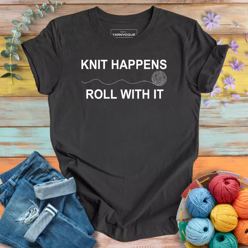 Knit happens T-shirt