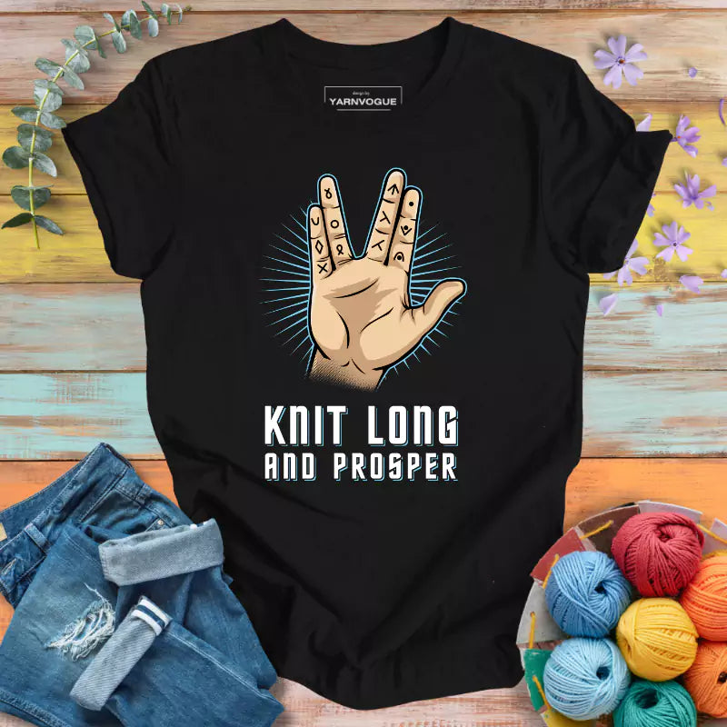 Knit Long & Prosper T-shirt