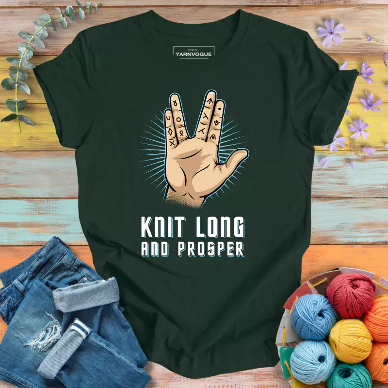 Knit Long & Prosper T-shirt