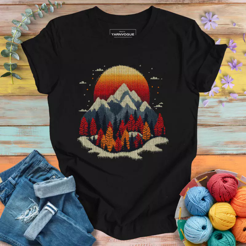 Knit Mountain T-shirt