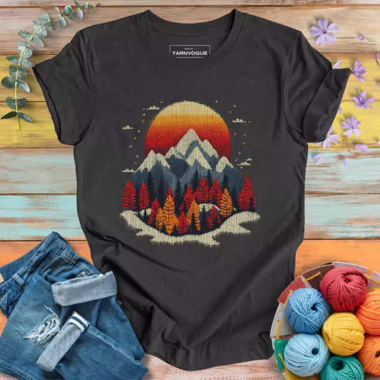 Knit Mountain T-shirt