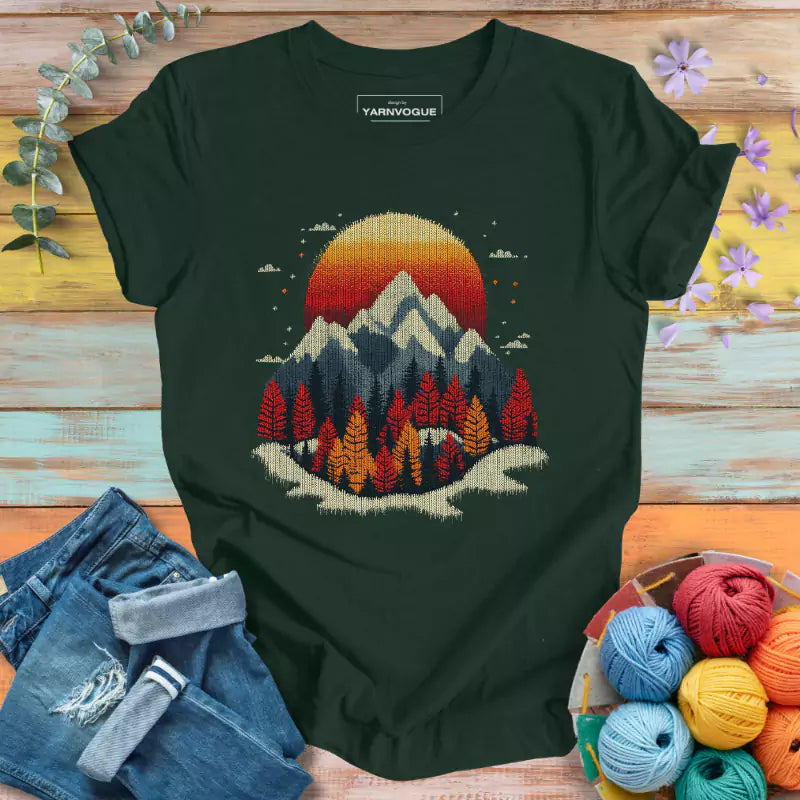 Knit Mountain T-shirt